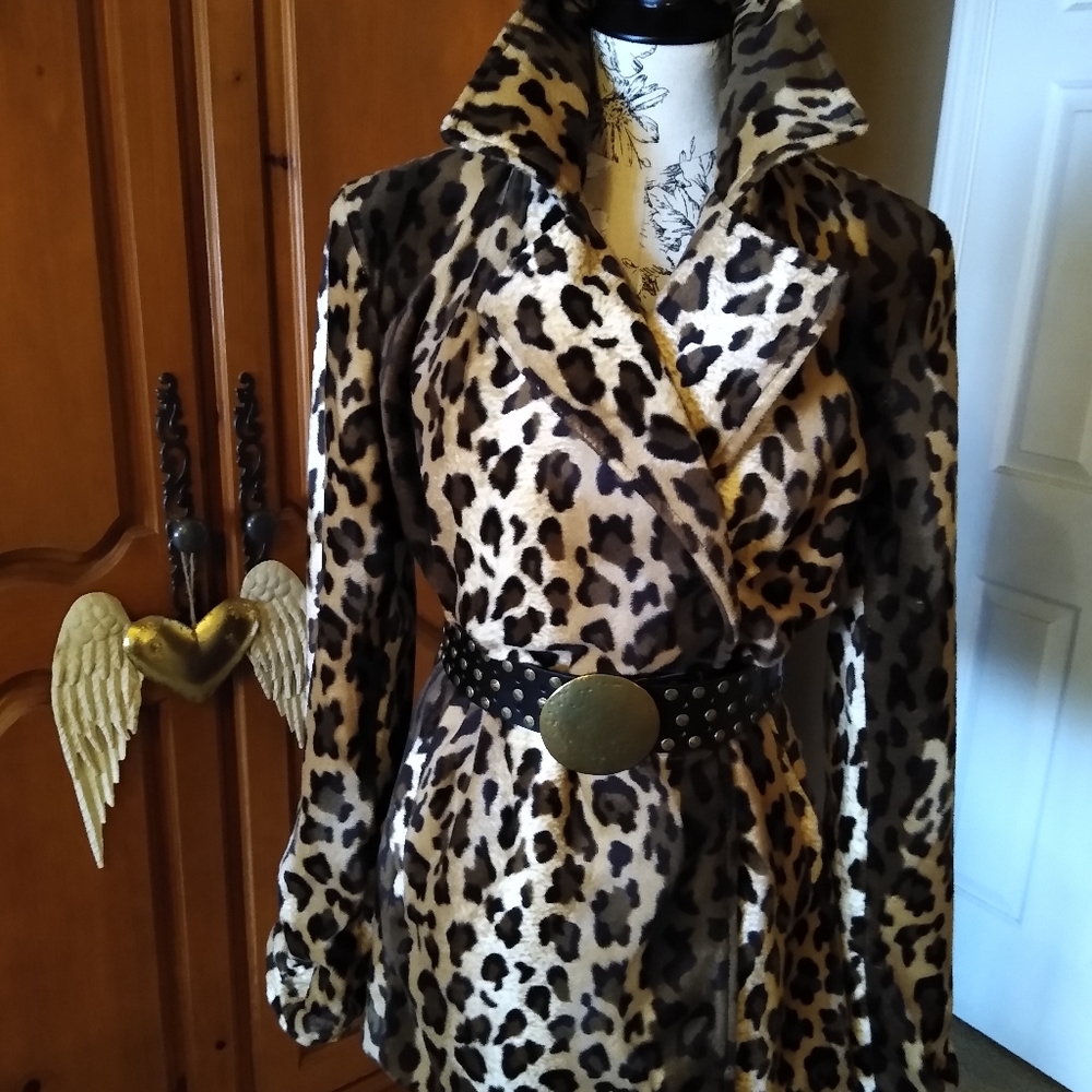 💘Leopard Coat